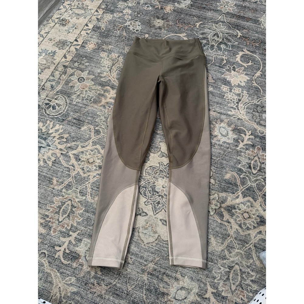 Abercrombie YPB SculptLux Leggings Brown Tan